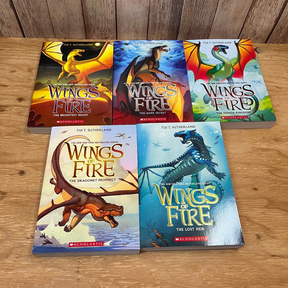 Wings of Fire: The First Five Books Boxed Set (Books 1-5) Paperback Collection